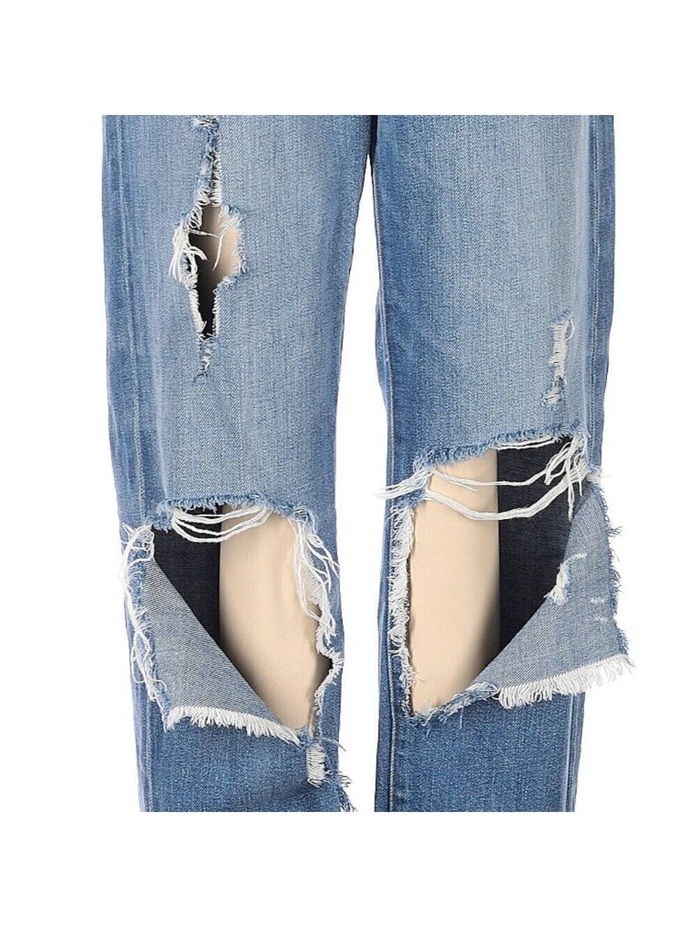 Madewell The Perfect Vintage Jean Light Wash Distressed High Rise Size 25 - Picture 5 of 8